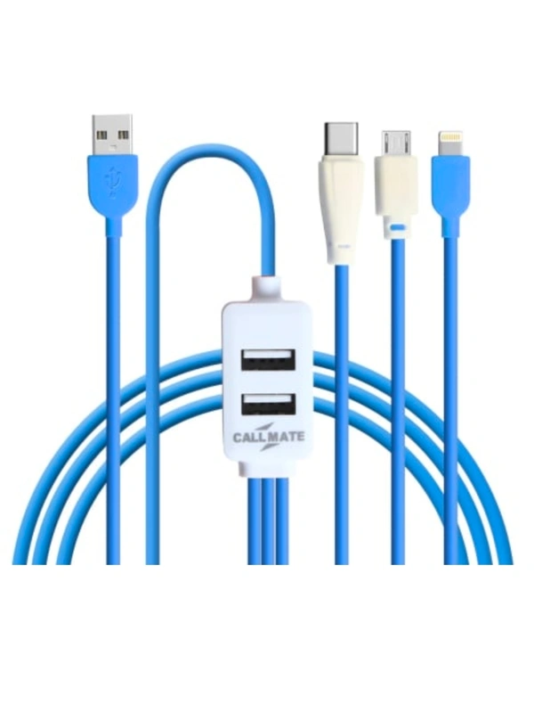 Callmate Multiple Cable With USB HUB 1.2m