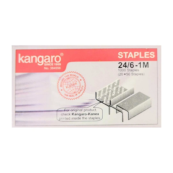 Kangaro Pink Kangaro Staples 24 6 1M 1U