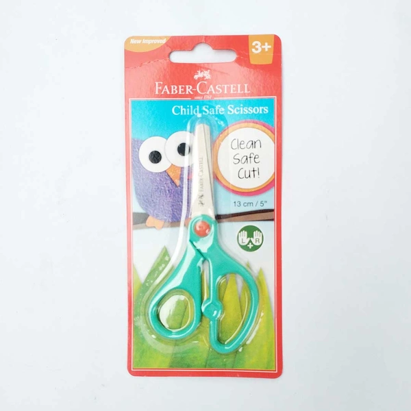Faber Castell Child Safe Scissors 13cm 1U