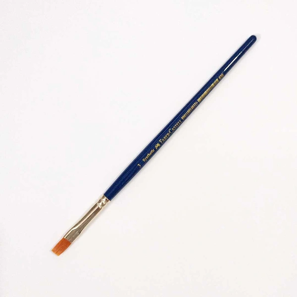 Faber Castell Synthetic Brush Flat Size 3
