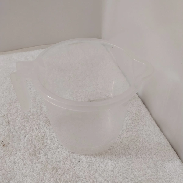 1 Ltr Measuring Jar 2 Nos Plastic Transparent Type