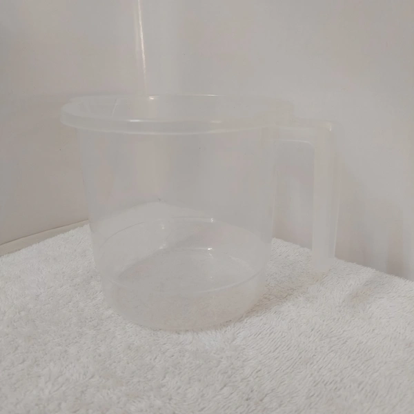 1 Ltr Measuring Jar 2 Nos Plastic Transparent Type