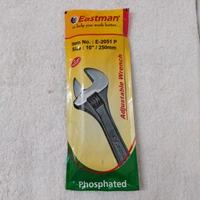 Adjustable Spanner Of 10" (Make:Eastman/Taparia)