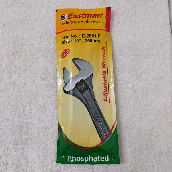 Adjustable Spanner Of 10" (Make:Eastman/Taparia)