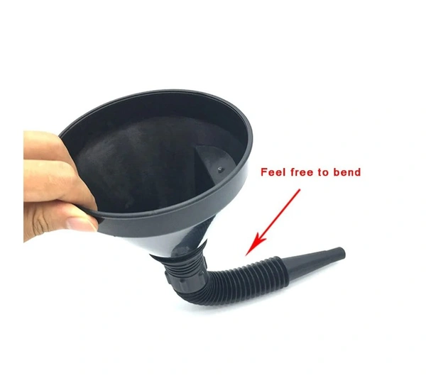 Plastic Funnel (Flexible Spout Type ) 9" Inch Diameter (Make:Groz 7Inch)