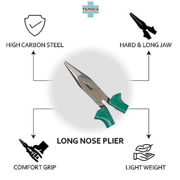 Nose Plier Of 6" (Make:Eastman/Taparia)