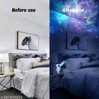 Astronaut Galaxy Projector with Remote Control - 360° Adjustable Timer Kids Astronaut Nebula Night Light, for Gifts,Baby Adults Bedroom, Gaming Room, Home and Party (Corded Electric) - White, Free Size