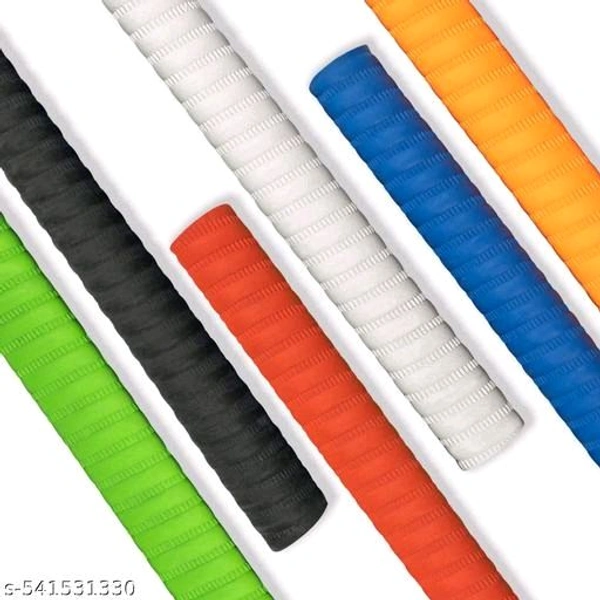 Multicolour Bat Grips (Pack Of 6) - Free Size