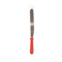 1 Piece (10 INCH) Palette Knife Icing Spatula Stainless Steel Butter Spatula for Cake Smoother Icing Frosting Spreader Fondant Pastry Cake Decorating Kitchen Tool - LAX110R10S1