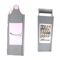 4 in 1 Slicer and Grater with Stainless Steel blades(Thin Grater/Thick Grater/Thin Slicer/Boiled Crusher) 1Piece - PJ316R19S1