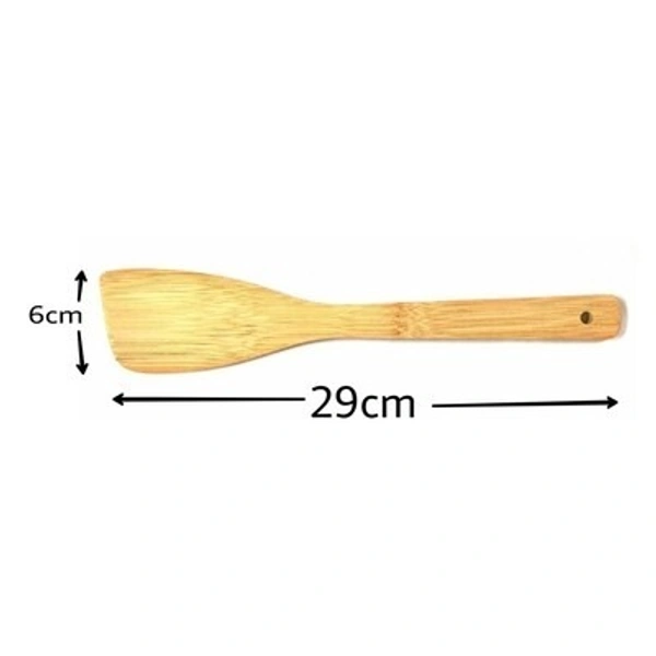 Bamboo Kitchen Tools/Wooden Spatulas - 4Pieces - Pack of 1