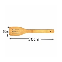 Bamboo Kitchen Tools/Wooden Spatulas - 4Pieces - Pack of 1