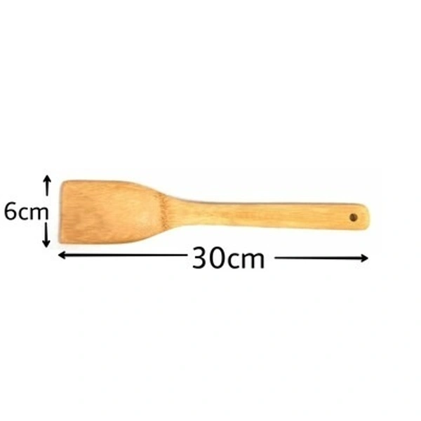 Bamboo Kitchen Tools/Wooden Spatulas - 4Pieces - Pack of 1