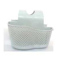 1PC Two sided Hanging Sponge, Soap Holder |  Storage Multipurpose Drainage Bag for Kitchen Sink or Bathroom Tap (Random Color) - A136LXR23S4