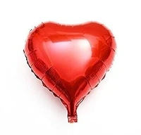 18 Inch Heart Shape Red Foil Balloon  (Fills With Air or Helium) - RPS53aR25S1