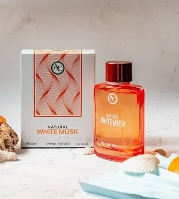 Natural White Musk Apparel Perfume 100ml - 01495