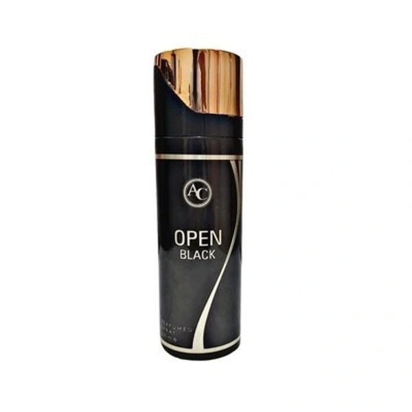 Aero Care (AC) Open Black Deodorant Spray 200 ml