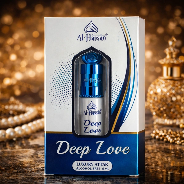 AL-Hassan DEEP LOVE luxuey Attar 6ml (Alcohol Free)