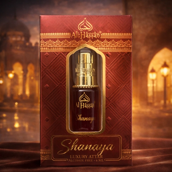 AL-Hassan Shanaya Luxury Attar 6ml (Alcohol Free)
