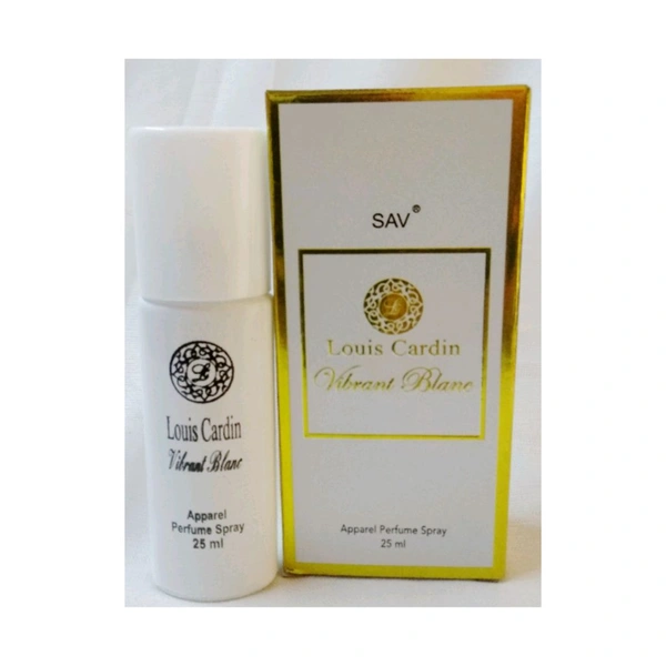 SAV Louis Cardin Vibrant Blanc Apparel Perfume Spray 25 ml - 01110