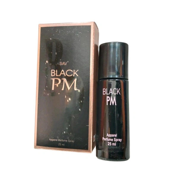 SAV BLACK PM APPAREL PERFUME SPRAY 25ml 