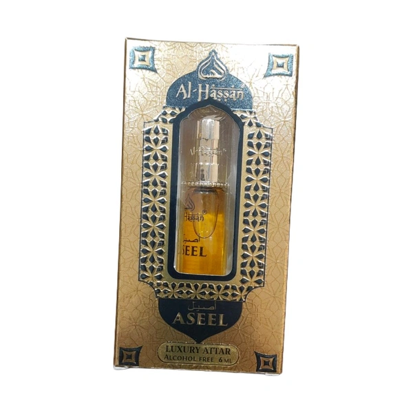 Al-Hassan Aseel Luxury Attar Alcohol Free 6 ml