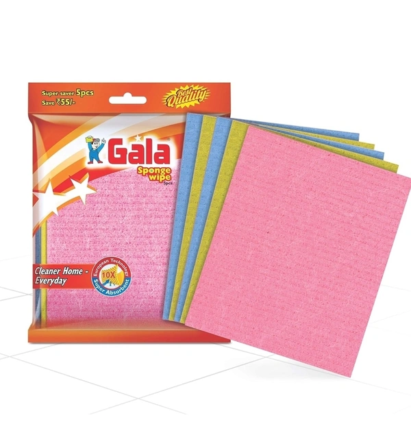 Gala Sponge Wipe pack of 5 - 0