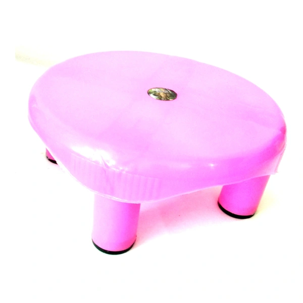 Indus Multipurpose Strong Round Stool - 4 legs - 1 Piece - 0