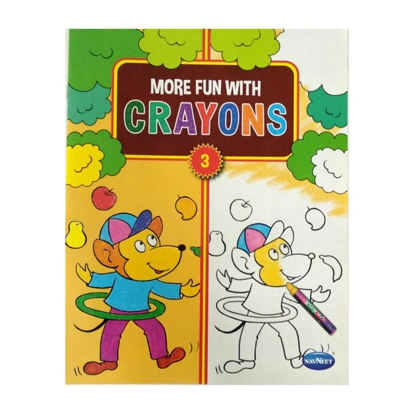 More Fun With Crayons (Set Of 2 Books) - 0