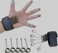 PRO365 Combo of 1 Adjustable Hand Gripper and 2 Finger Gripper Multi Tension 6 Months Warranty Strengthener for Gym Workout Hand Exercise EquipmentColourHand & Finger GripperMaterialSilicone, Plastic Lock Plates, Nylon Velcro Strap | MetalBrandPRO365StyleParent-FingerGrip&NewHandGripTension Level60 LbsProduct Dimensions16L x 10W CentimetersHand Extension Exerciser: Our PRO365 finge - Black, 4cm
