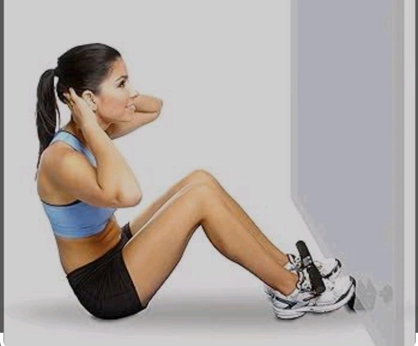 Sit-Up Bar With Foam Handle and Rubber Suction Seat Up Fitness Equipment Sit-ups and Push-ups Assistant Device For Weight Lose Gym Workout Abdominal Curl Exercise Work50%off - Black, 8 Centimeter