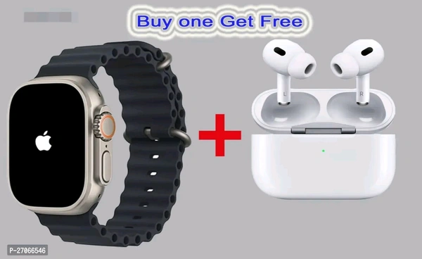 Smartwatch And Airbud Set Of 2 Items