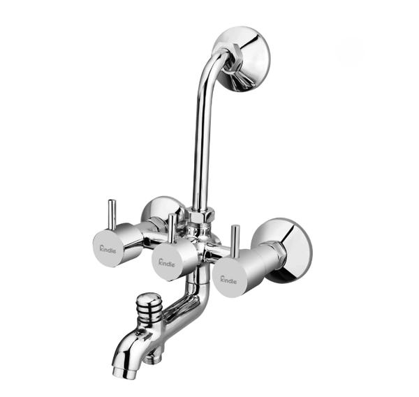 Flora Wall Mixer 3 in 1 With Bend (56140)
