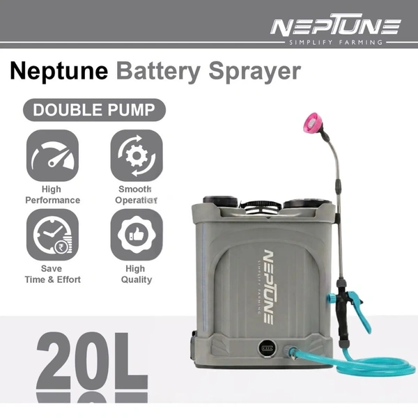 Neptune Lithium Battery Sprayer LTB14+ 20Ltr tank capacity 12v/14Ah
