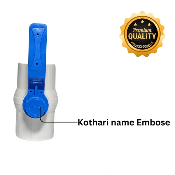 Kothari PP Ball Valve - 63MM - 2"Inch