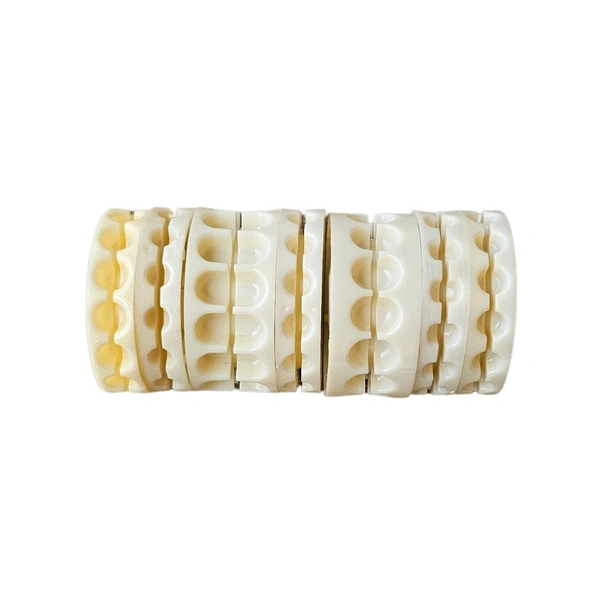 Manual seeder seed rollers