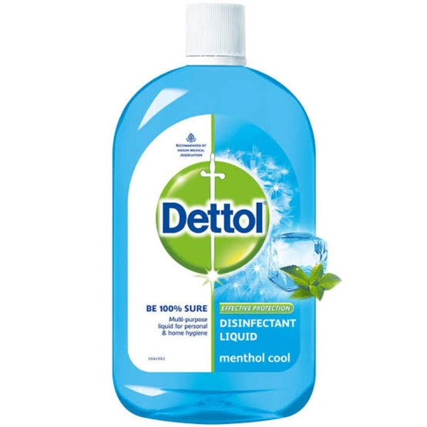 Dettol Multi Use Antiseptic Liquid - Blue, 500 ml , Menthol