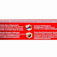 Dabur Red Toothpaste 100gm  - red, 100 gm