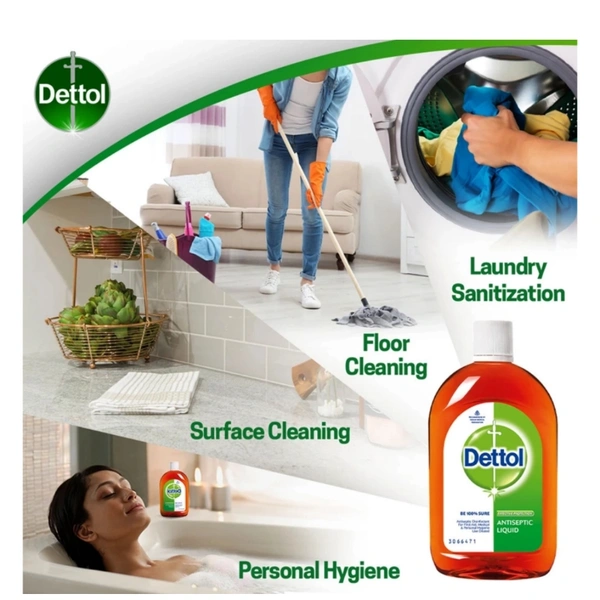 Dettol Antiseptic Liquid 550ml - 550ml, plan 