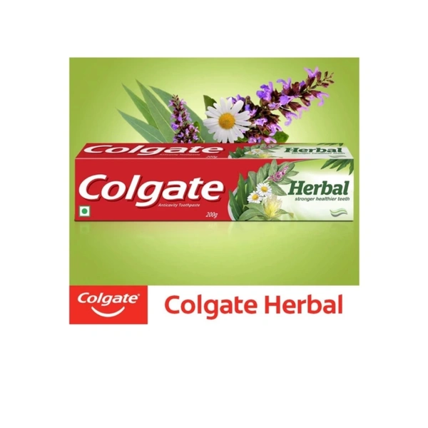 Hindustan Unilever Colgate Herbal Toothpaste 200gm  - 200gm, herbal