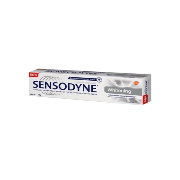 Sensodyne Whitening Toothpaste Tube 70gm  - White, 70gm, Whitening