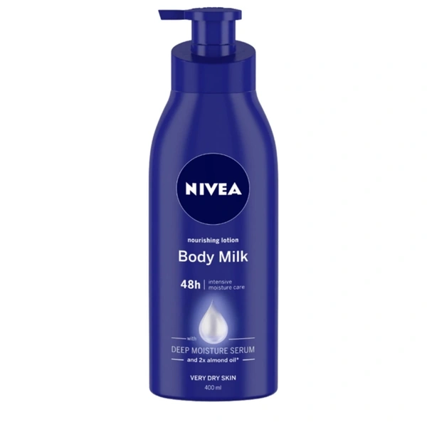 Hindustan Unilever Nivea Body Moisturizing Body Lotion 400 Ml - Blue, 400 ml