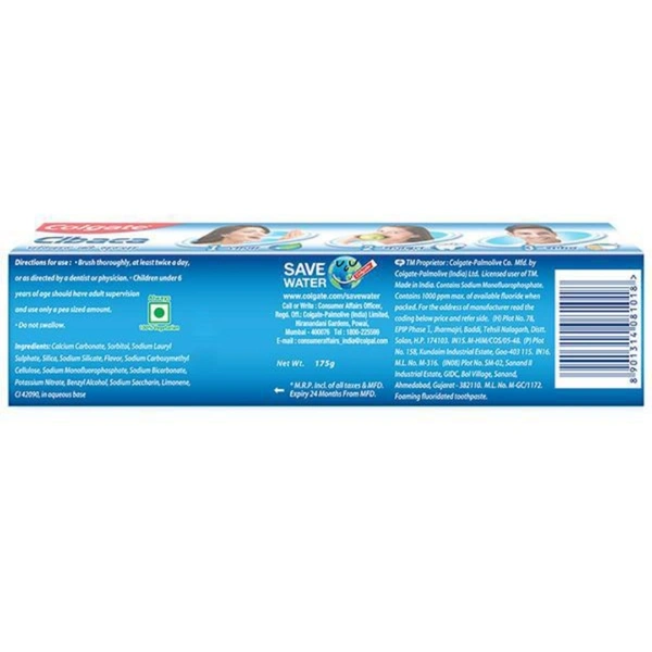 Hindustan Unilever Colgate Cibaca Toothpaste 175gm  - 175 gm, Cibaca 
