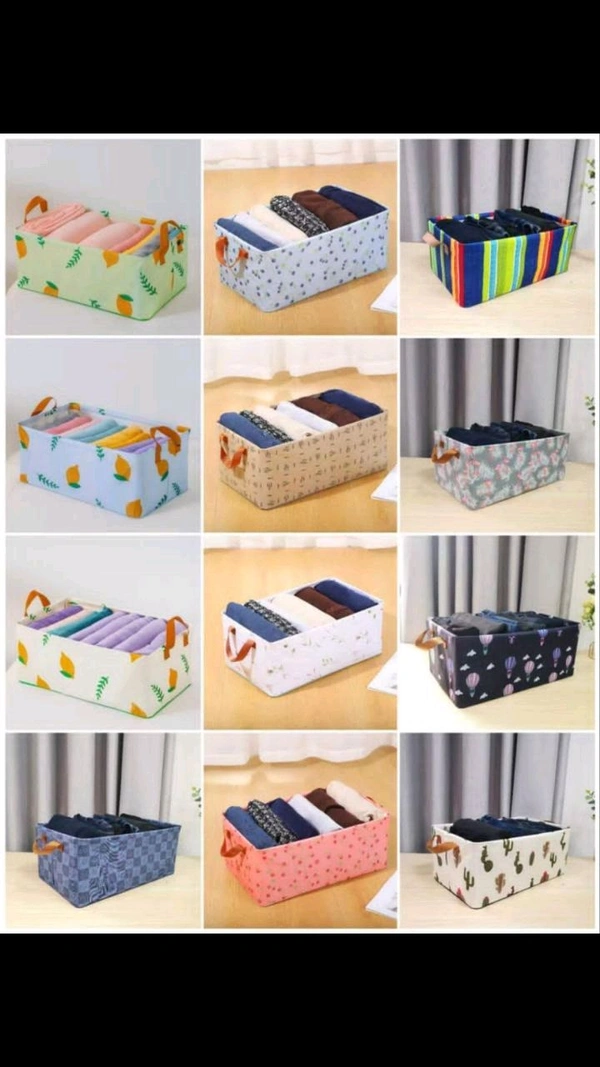 Cloth Storage Organiser Multi Colors