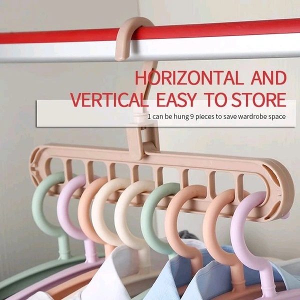 9 Hole Magic Cloth Hanger