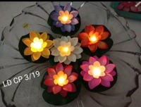 FLOATING  WATER  LOTUS  SENSOR Pack of 6 