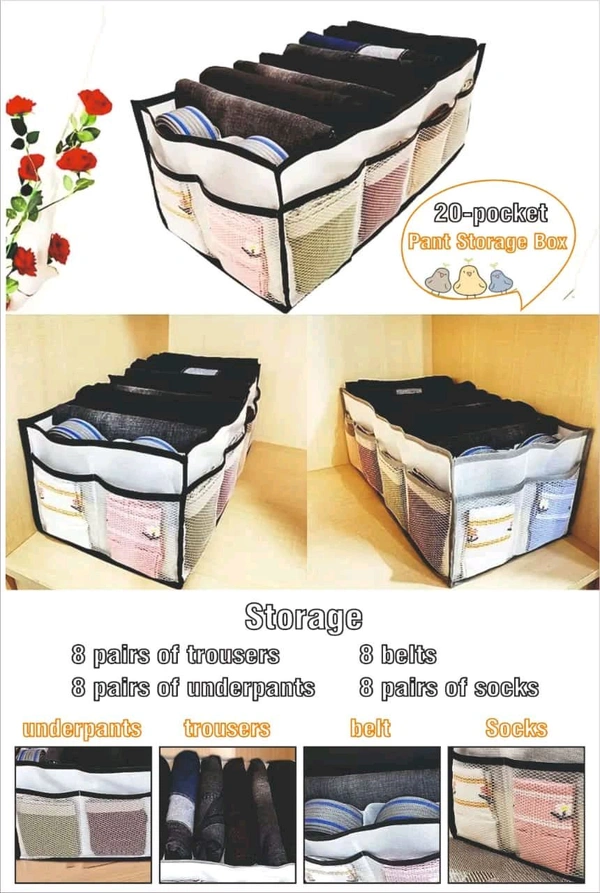 20 POCKETS JEANS ORGANISER