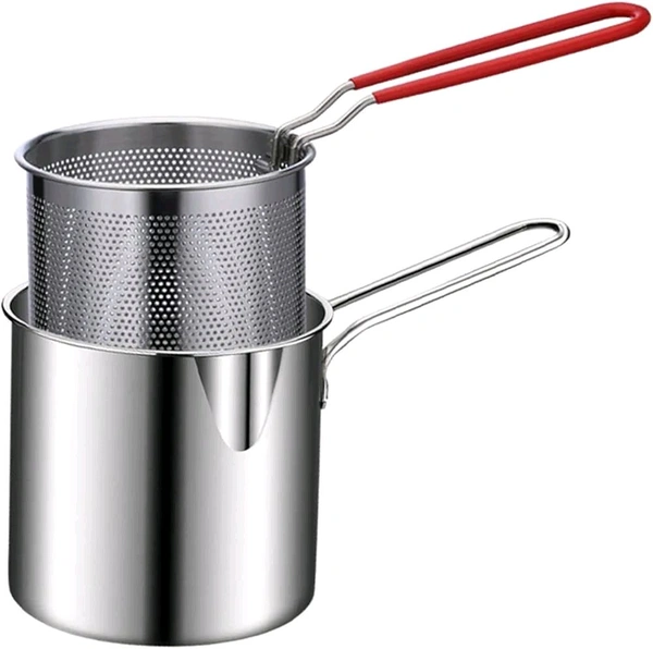 Stainless Steel Deep Fryer Pot 