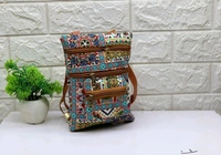 Ikkat Design sling Bag For Women And Girls