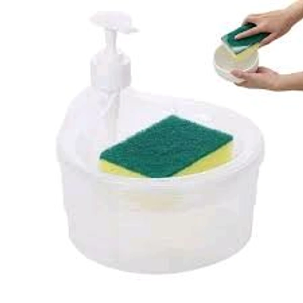 New 2 in1 Tub Liquid Soap Dispenser